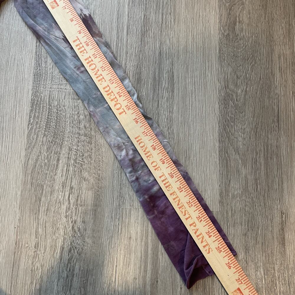 Hard Tail Women's Cloud Wash Tie Dye Long Sleeve Top Boho Y2K Purple XS - Picture 9 of 10